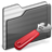 Developer Folder Black Icon 48x48 png